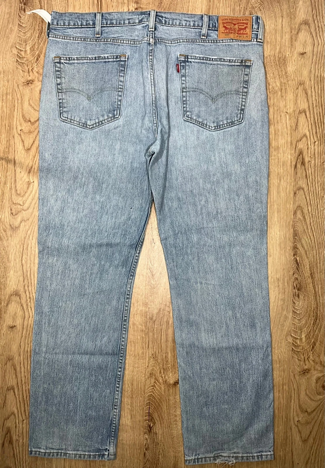 Jean Levi’s Homme 514 Straight W38 L30 Vintage 99% Coton Bleu  Lvh 133 – photo 7